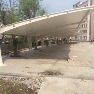 白色臺(tái)州臨海車棚